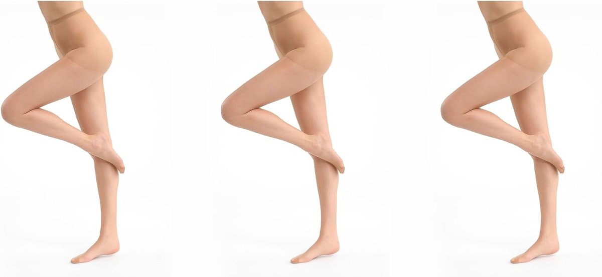 Panty's, 15 DEN (3 stuks) - - X-Large (2429737456214)