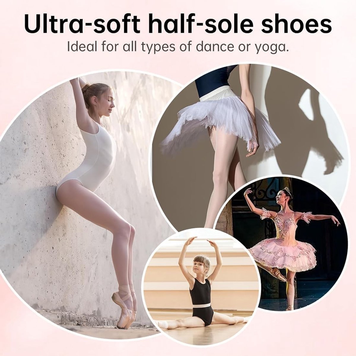 Professionele Visnet Panty's voor Dans, Geschikt voor Meisjes en Vrouwen, Zwart, Perfect voor Latin en Salsa Dans (3811386478423)