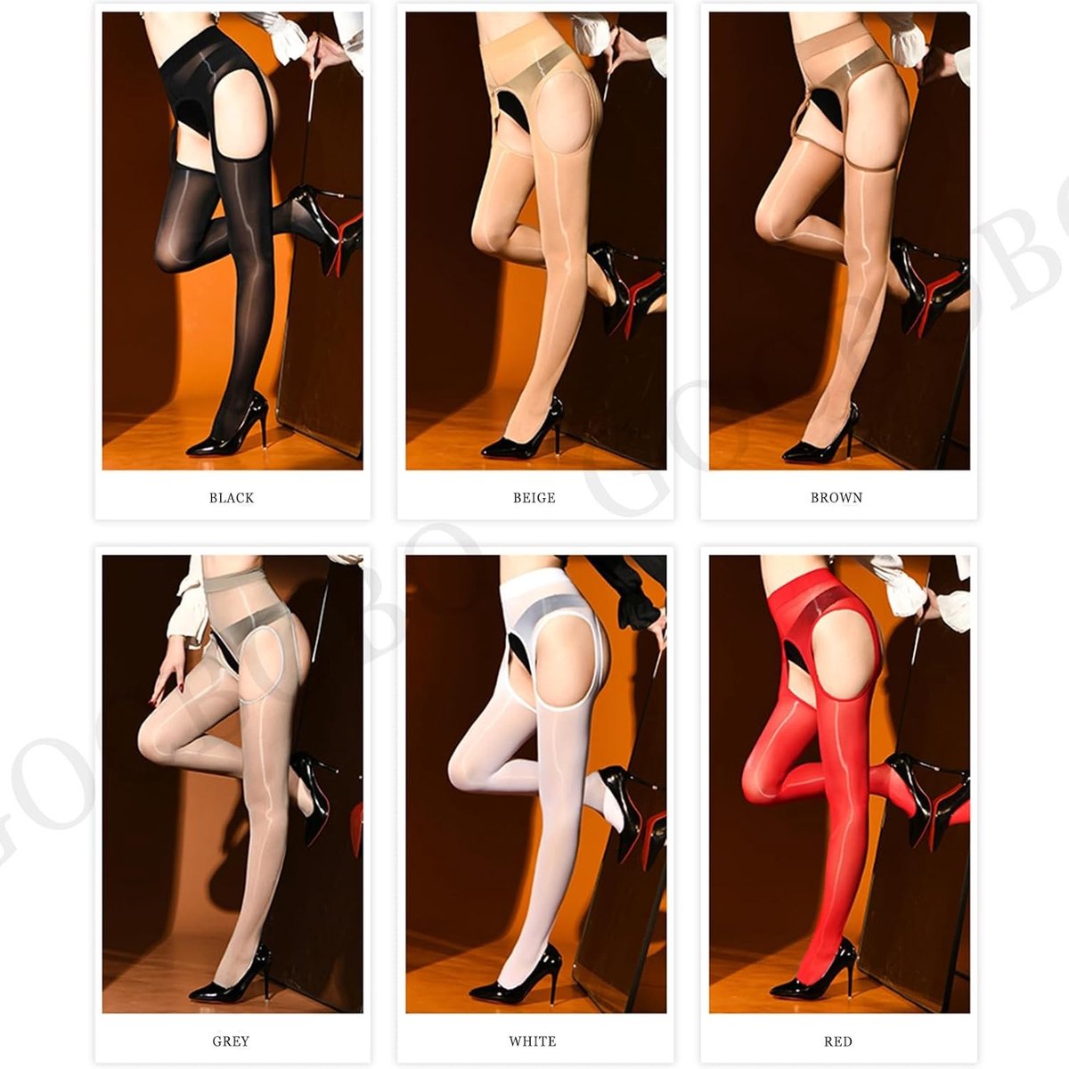 Sexy Dames Panty 8 Denier - Zachte, Comfortabele en Glanzende Hoge Taille Panty voor Elke Gelegenheid (3638058597707)