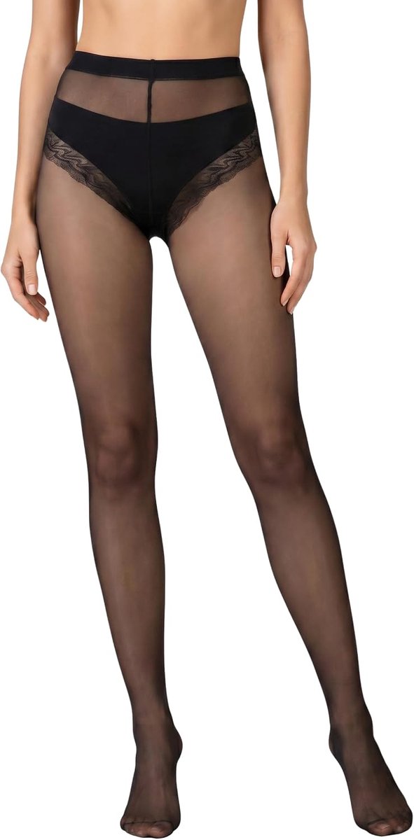 Shaping-Panty voor Dames 20 DEN, Buikcorrectie | Het corrigerende broekje egaliseert buik, taille, heupen en dijen; transparante 20-denierstof is zacht en elastisch. (2115933920436)