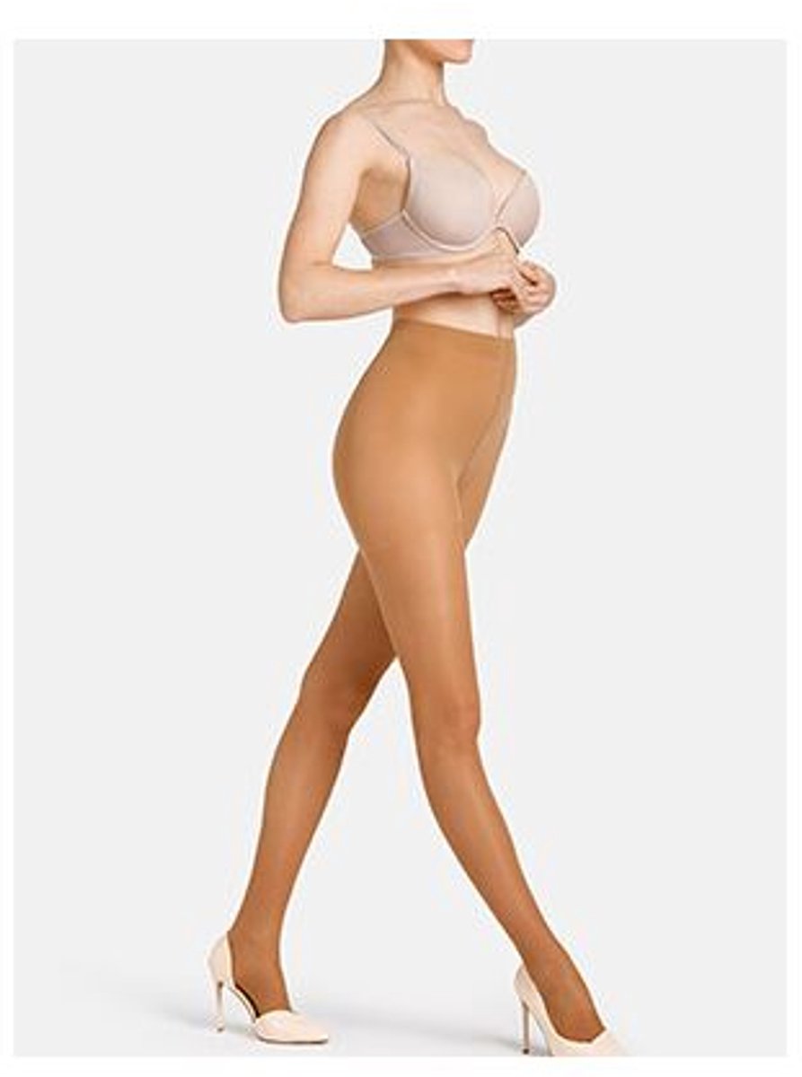 camano, panty, SHAPE & ACTIVE, 40DEN, 2-pack, comfort, drukvrije tailleband, katoenen kruis, platte naad, zachte teennaad, verstevigde tenen, mat, elegant, anatomische drukcurve, bloedcirculatie, duurzaam. (4052171602084)