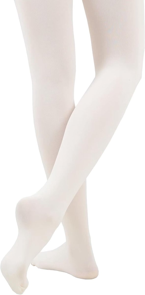 2 Paar Ballet Dans Panty Dansen Sokken Slipje voor Meisjes in Roze wit Zwart Kleuren (2274005573373)