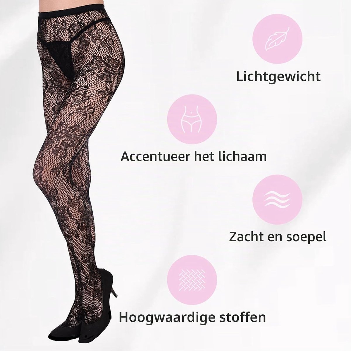 2 Paar Dames Visnet Panty's met Slangenpatroon, Zwarte Transparante Leggings voor Feest, Cosplay en Dagelijks Gebruik (3533126161944)