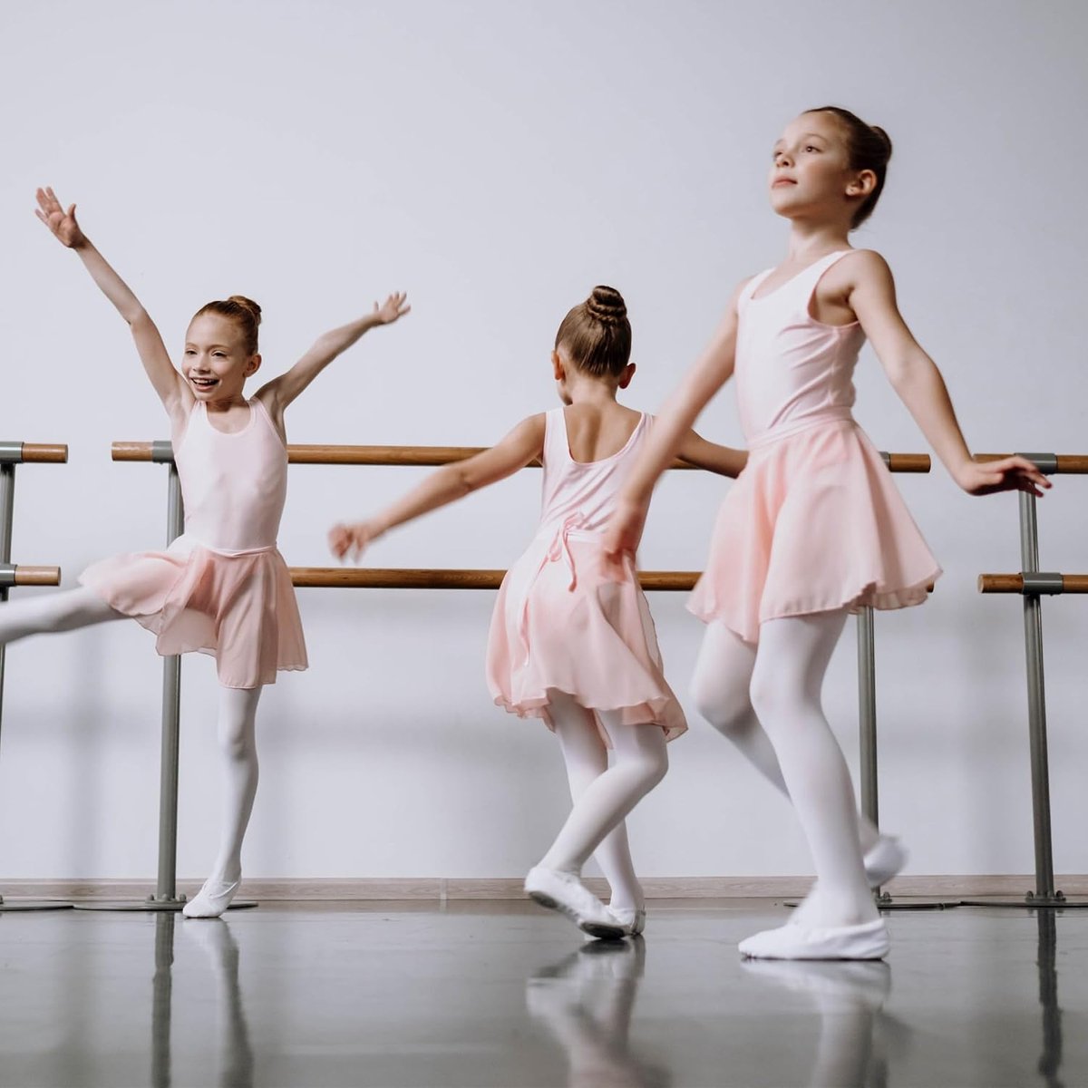 Alletpanty voor meisjes, 2 paar dikke danspanty's voor kinderen, stretchlegging met voet, 90 denier, ondoorzichtige panty voor ballet, gymnastiek, dans, sport, aerobic, yoga, pilat (2351257006320)