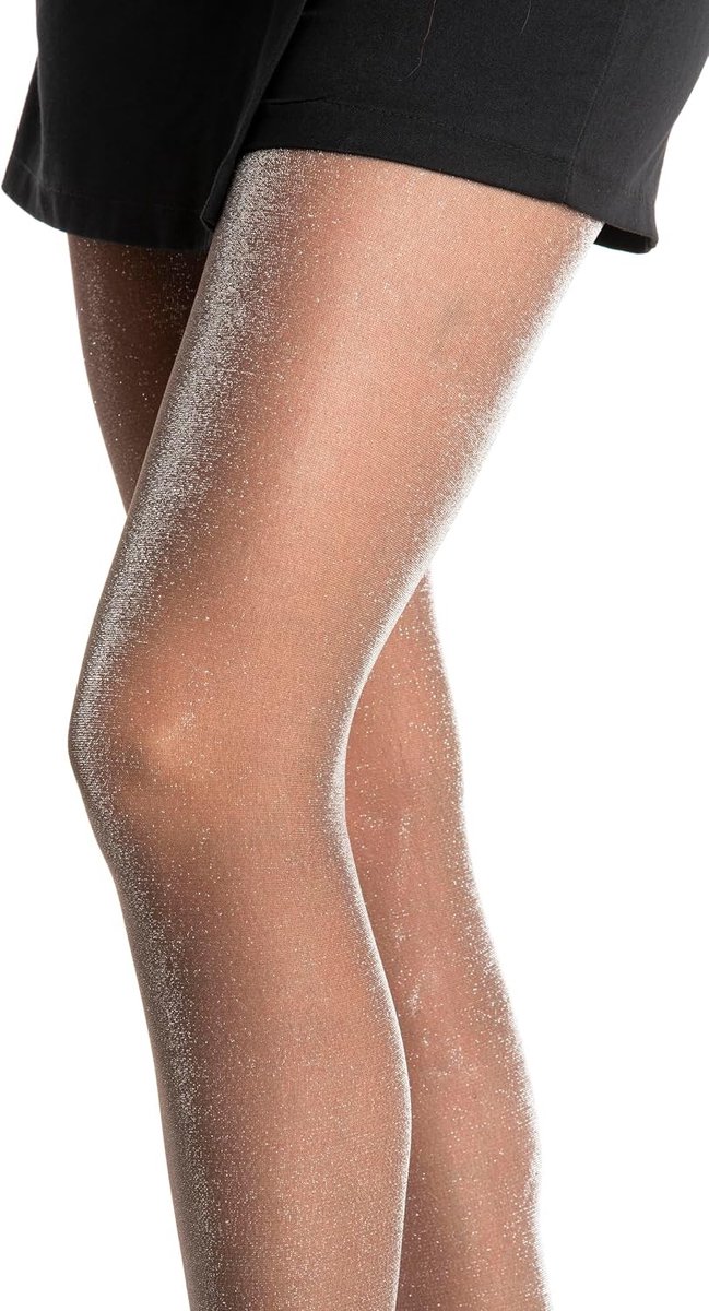 Panty - Bruin - L-XL - Glinsterende Afwerking - Voor Dames (3639739039578)