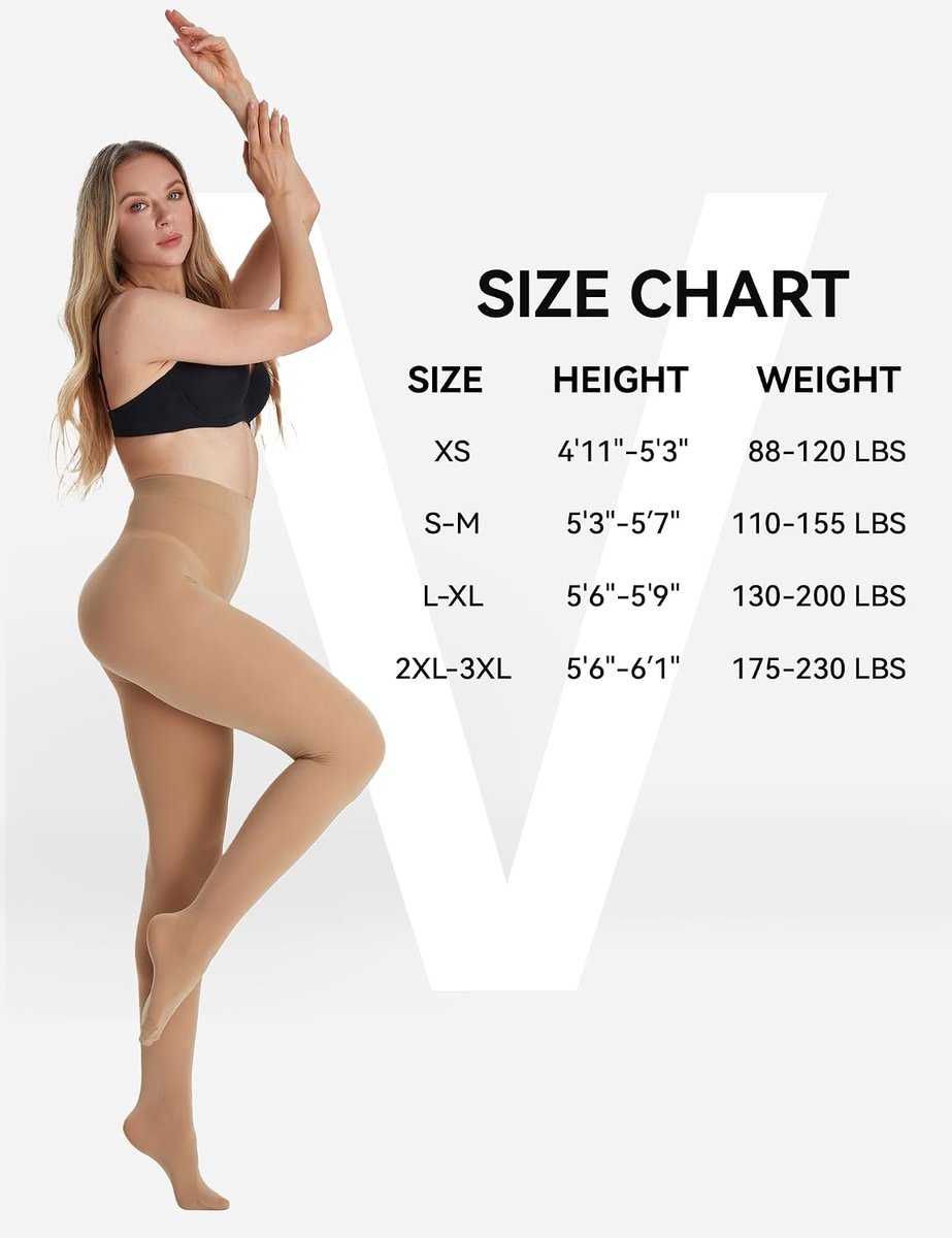 Panty Dames 80 Denier Hoge Elastische Taille Duurzaam, Mat Effect (2617557055520)
