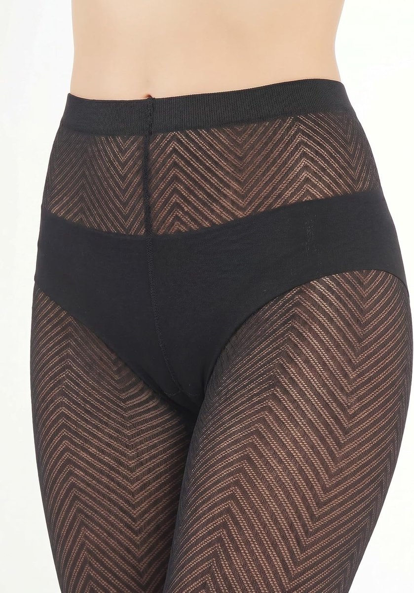 Panty met Patroon voor Dames 60 DEN, Dekkend (2048765029865)
