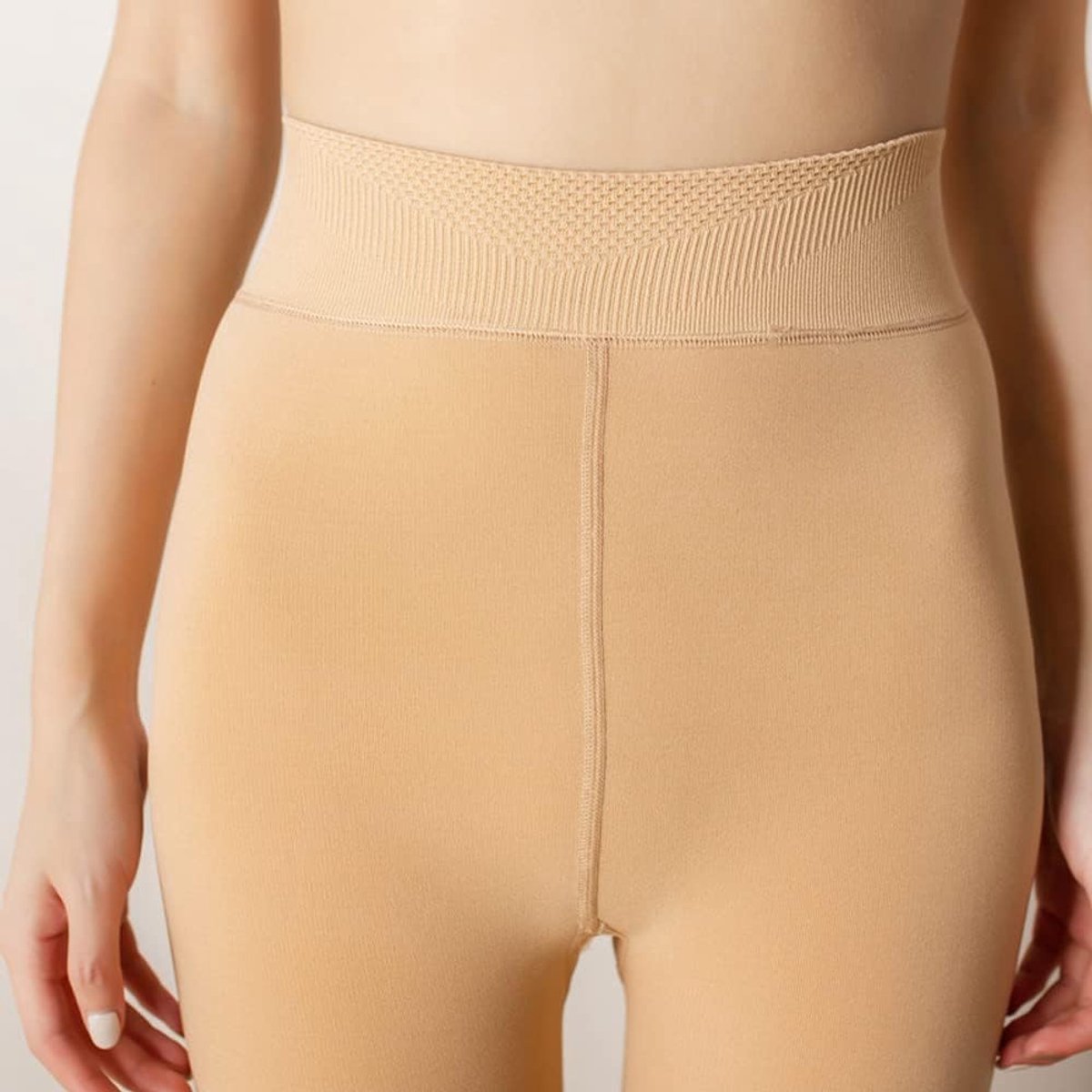 Panty voor dames, thermische panty, gevoerde winter, nep doorschijnend, pluche kousen, pantybroek, warme fleece leggings (2291486171737)