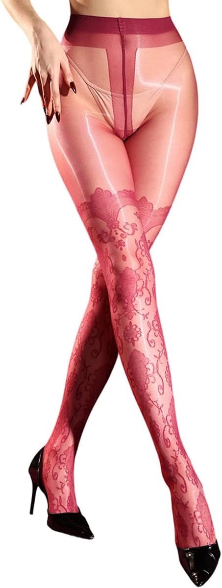 Panty voor dames, transparant, glanzende panty (2312114454449)