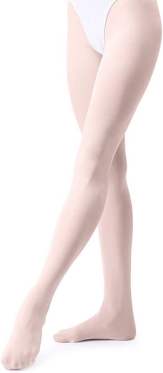 Panty's Kinderdanspanty met voet voor meisjes en dames (DE/NL/SE/PL, Leeftijd, 12 jaar, 16 jaar, Regular, Roze) (2220050114979)