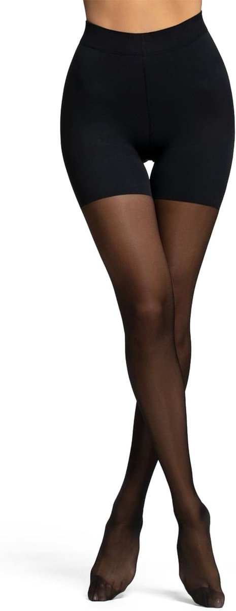 Panty's Push Up Triple Action 40 DEN Zwart 4-L (2979333575876)