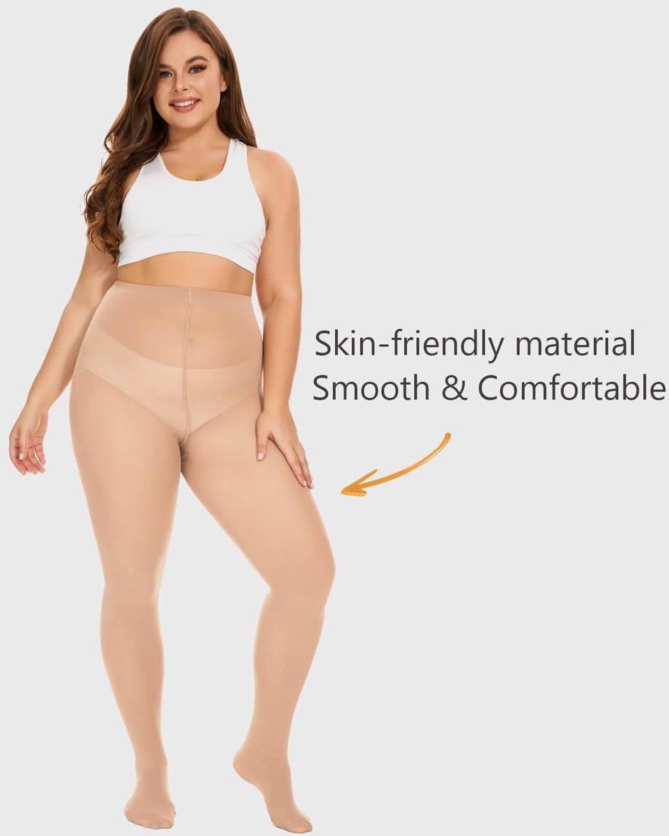 Panty's maat Xl-4Xl - 10+ kleuren - Zacht elastisch materiaal (2536114819934)