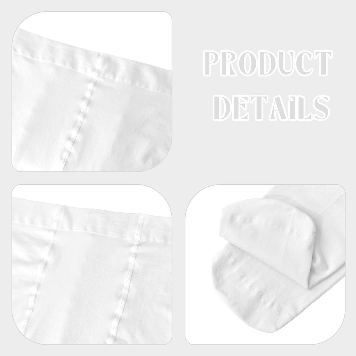 Panty's, ondoorzichtig, eenkleurig, elastisch, van microvezel, steunkousen voor herfst en winter, Wit, one size (2114861219827)