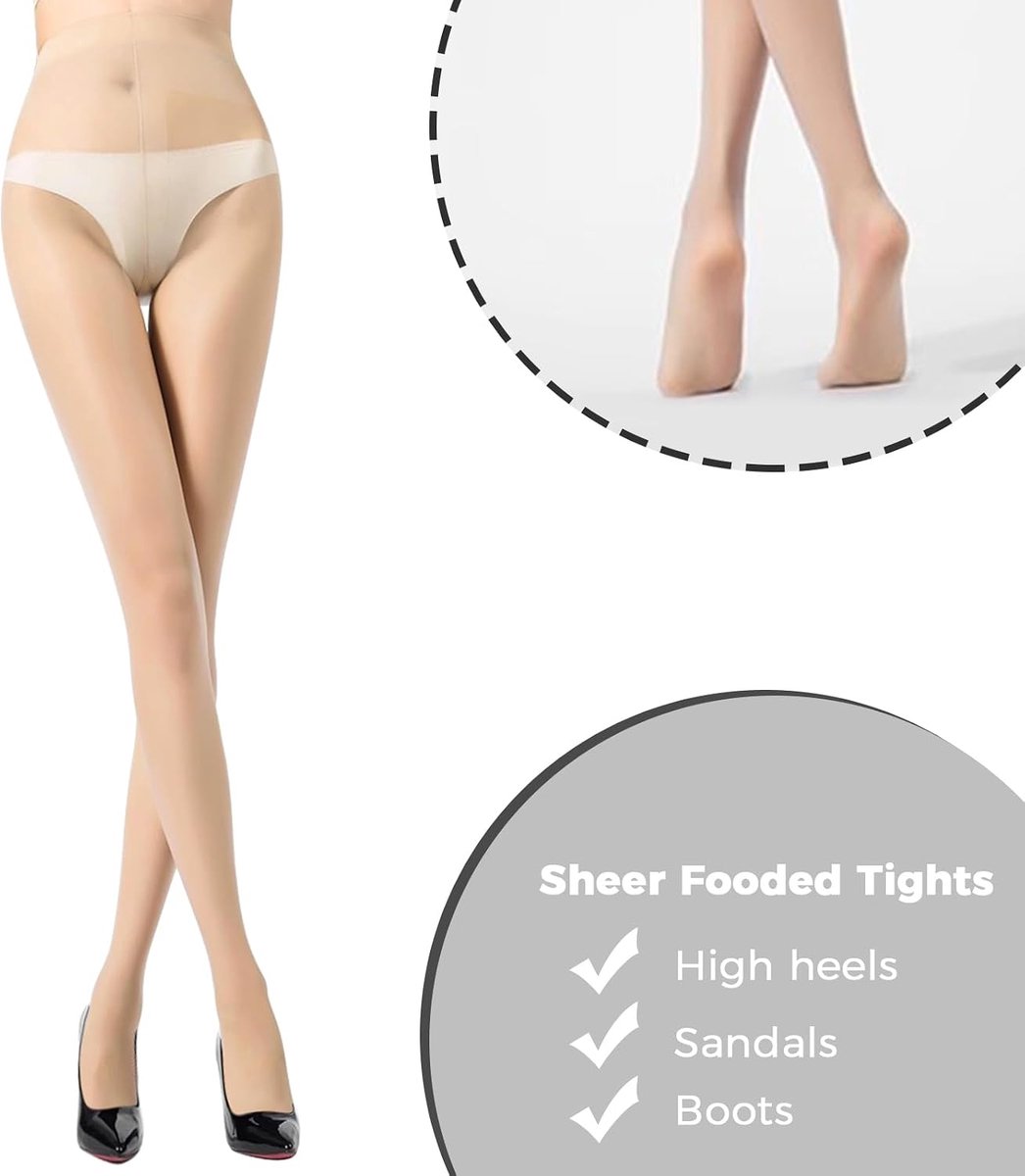 Panty's voor dames, 3 paar jarretelkousen voor dames, sexy, kousen zonder bandjes met kant, mooie en schattige kousen voor dagelijks gebruik, Kerstmis en Halloween, verkleden (2576489816336)