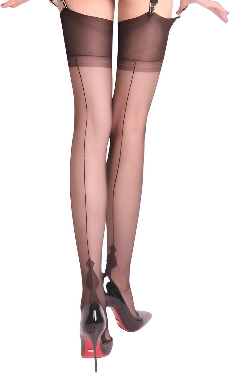 Retro panty, Ruitennaad, Talla única Corto (2530408389684)