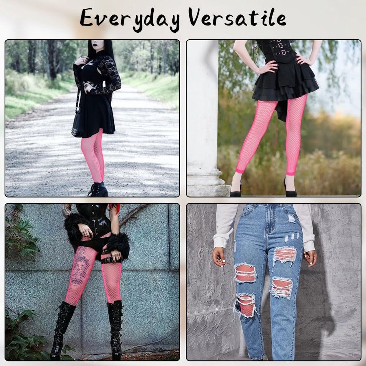 Zwarte Visnetpanty Voor Dames, Panty Visnetkousen, Visnetpantykousen, Hoge Kousen Sexy Outfit, Jarretelpanty met Hoge Taille, One Size Fit all (2618043637251)