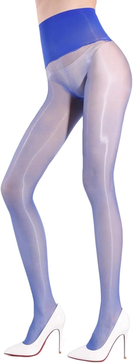 panty voor dames, naadloze panty met hoge taille, zeer dun voor dames, 5 denier (2251599439261)