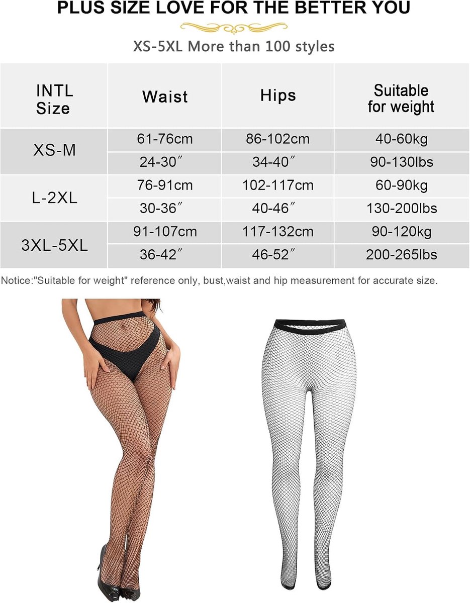 zwart XS-5XL sexy panty dames grote maten netpanty hoge tailleband visnet panty's elastische nylon kousen panty vrouwen leggings doos verpakking (2782749019403)